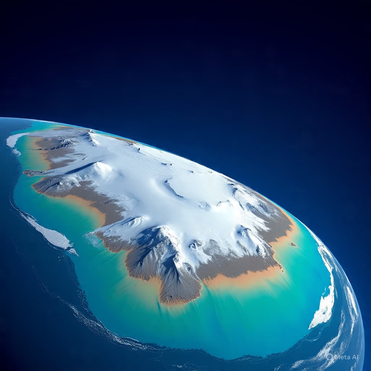 In the Long Silence of the Southern Ocean: The Place Where Water Sits Lower Than the World