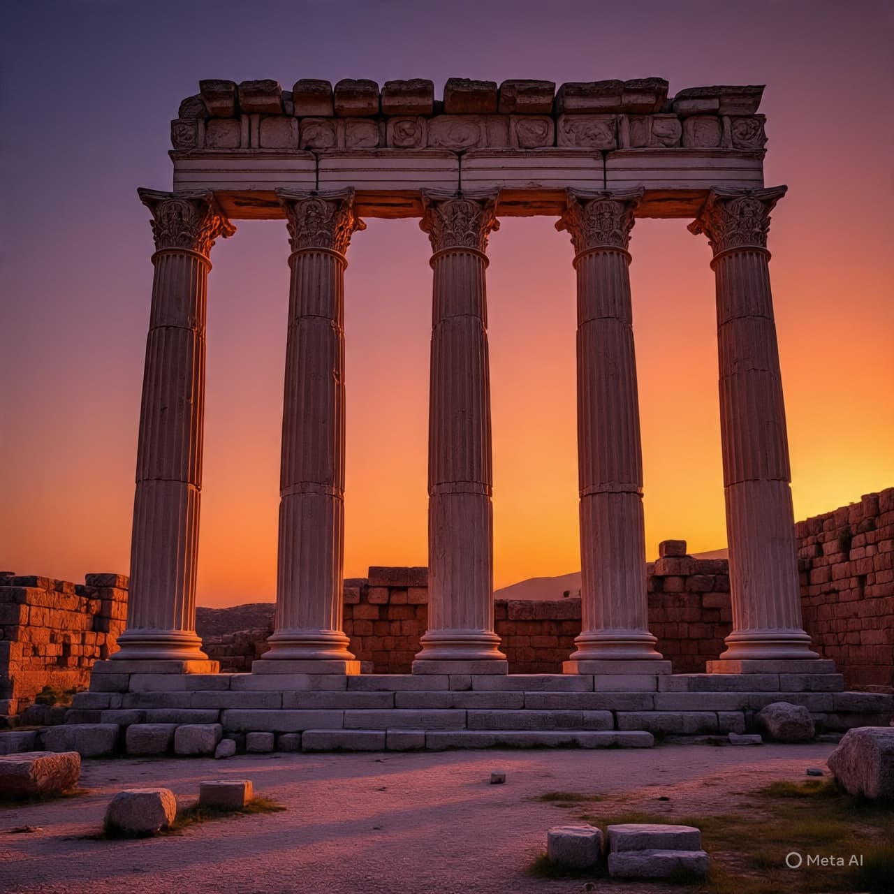 The Silent Weight of the Timeless Stone: Reflections on the Roman Guard