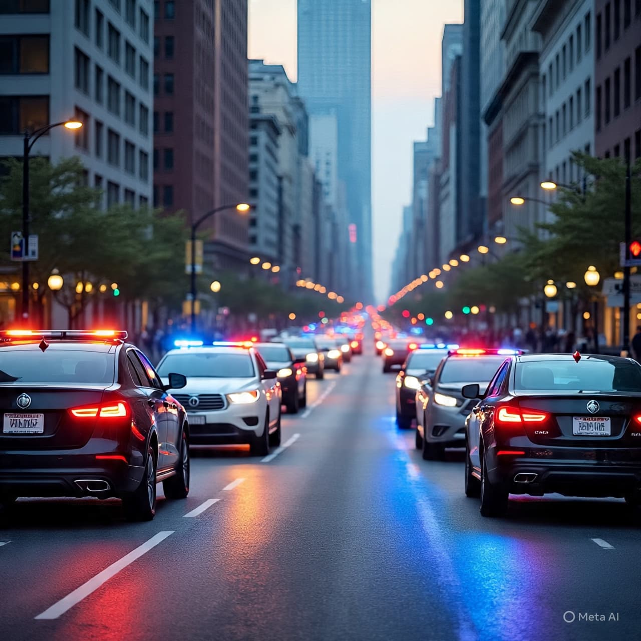 Across a Wide Country, The Search Begins: After a Night When Order Briefly Fractured