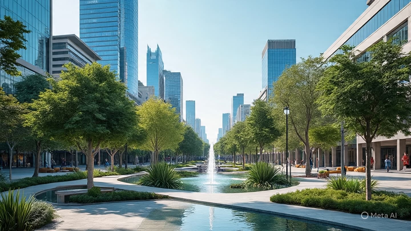 When the City Breathes: A Narrative of Stone and the New Green Urban Dawn