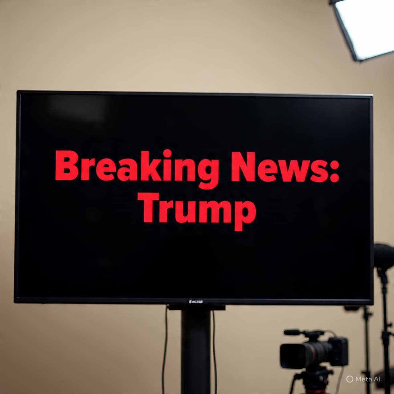 When a News Break Interrupts the Chatter: How Trump Headlines Shifted the Focus and Tested a Prime Minister.