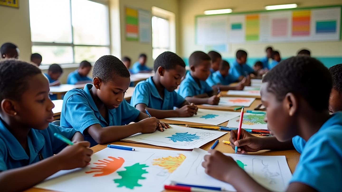 When the Youth of the Reef Learn the Language of a Changing Climate Today