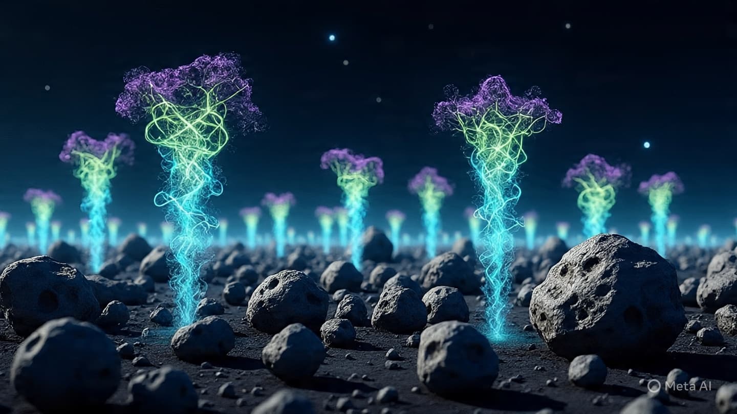 Did life begin on Earth, or arrive carried by ancient stones?