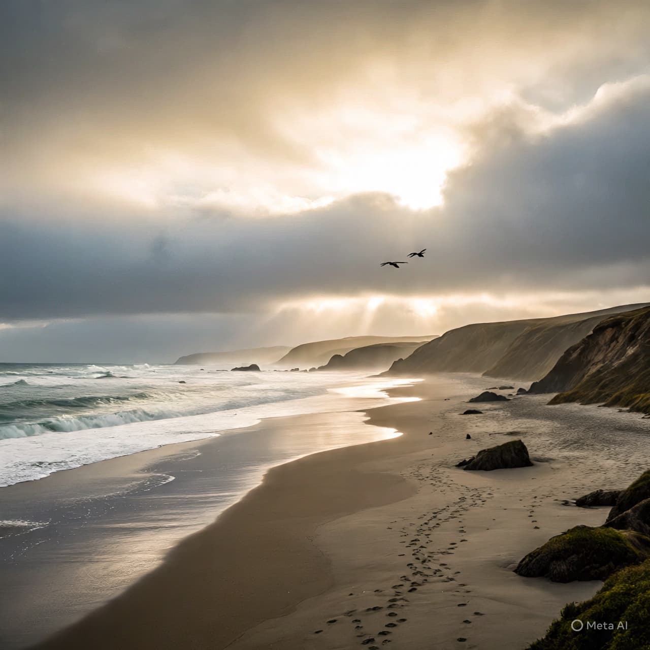 When the Ocean Reclaims the Shallow Breath: A Silent Vigil on the Golden Bay Sands