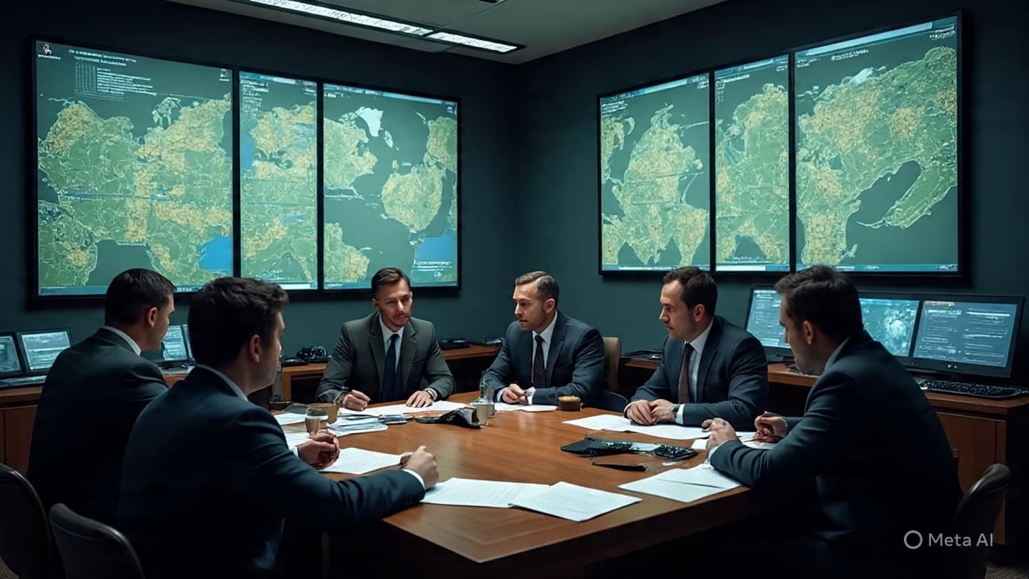 In strategy rooms, possible futures are drawn long before they unfold