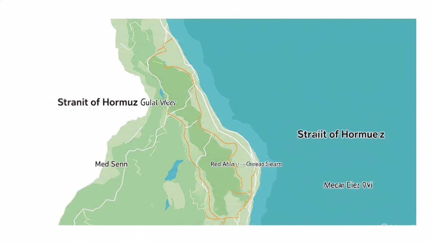 Can a Strait Be Opened by Words Alone, or Does Power Flow Deeper?