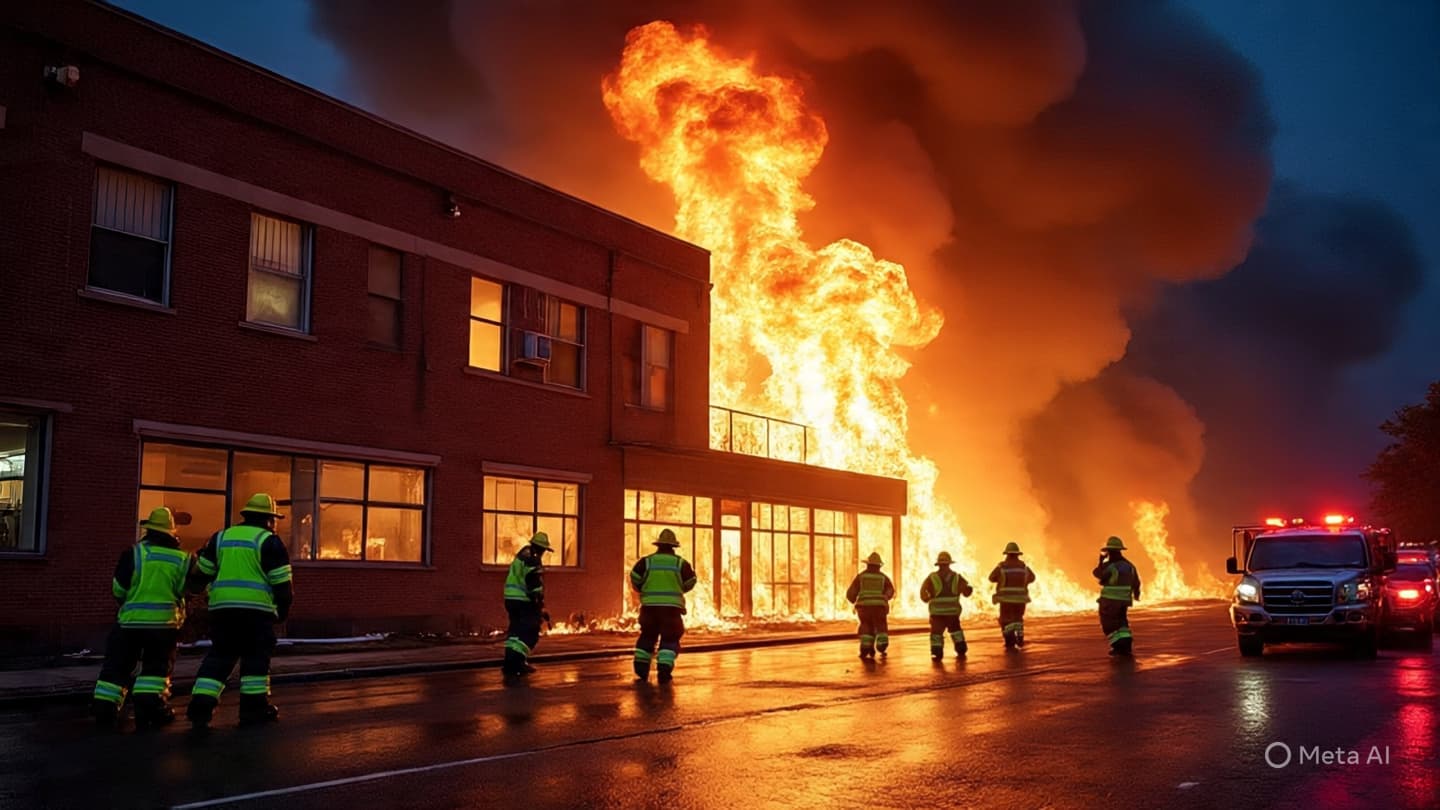 When a Quiet Place Meant for Rest Suddenly Fills With Smoke, How Does Peace Turn Into Grief