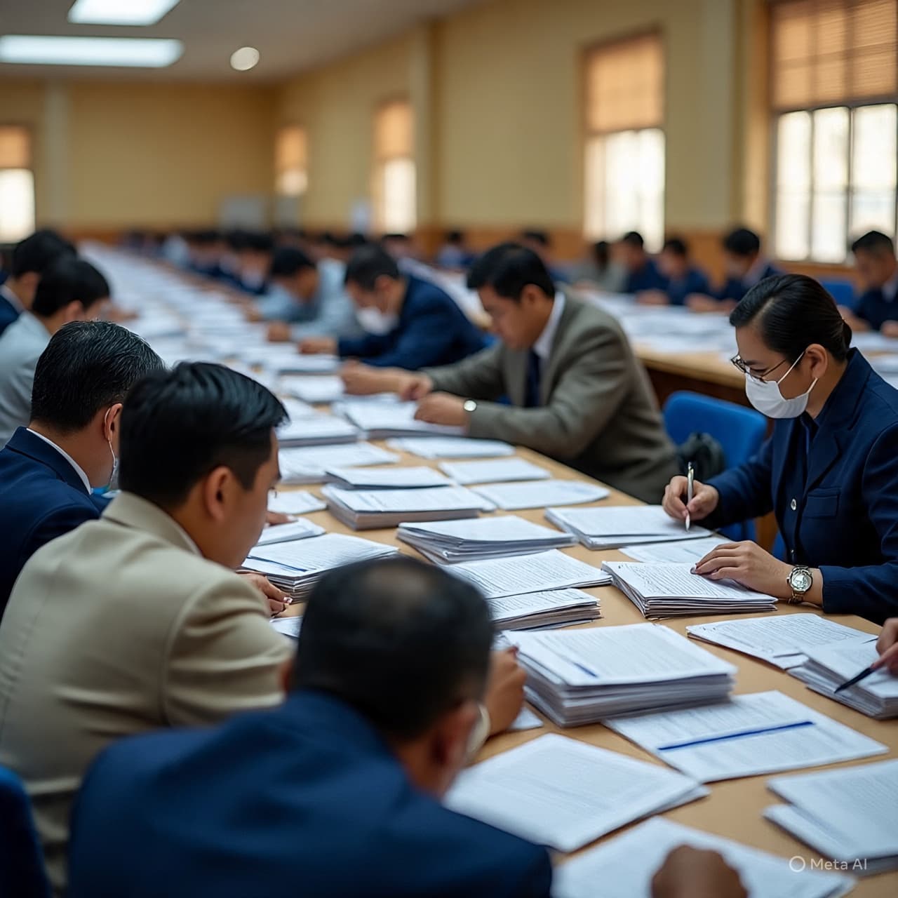 “Petals on the Ballot: Thailand Counts Votes in a Three-Way Democratic Garden”