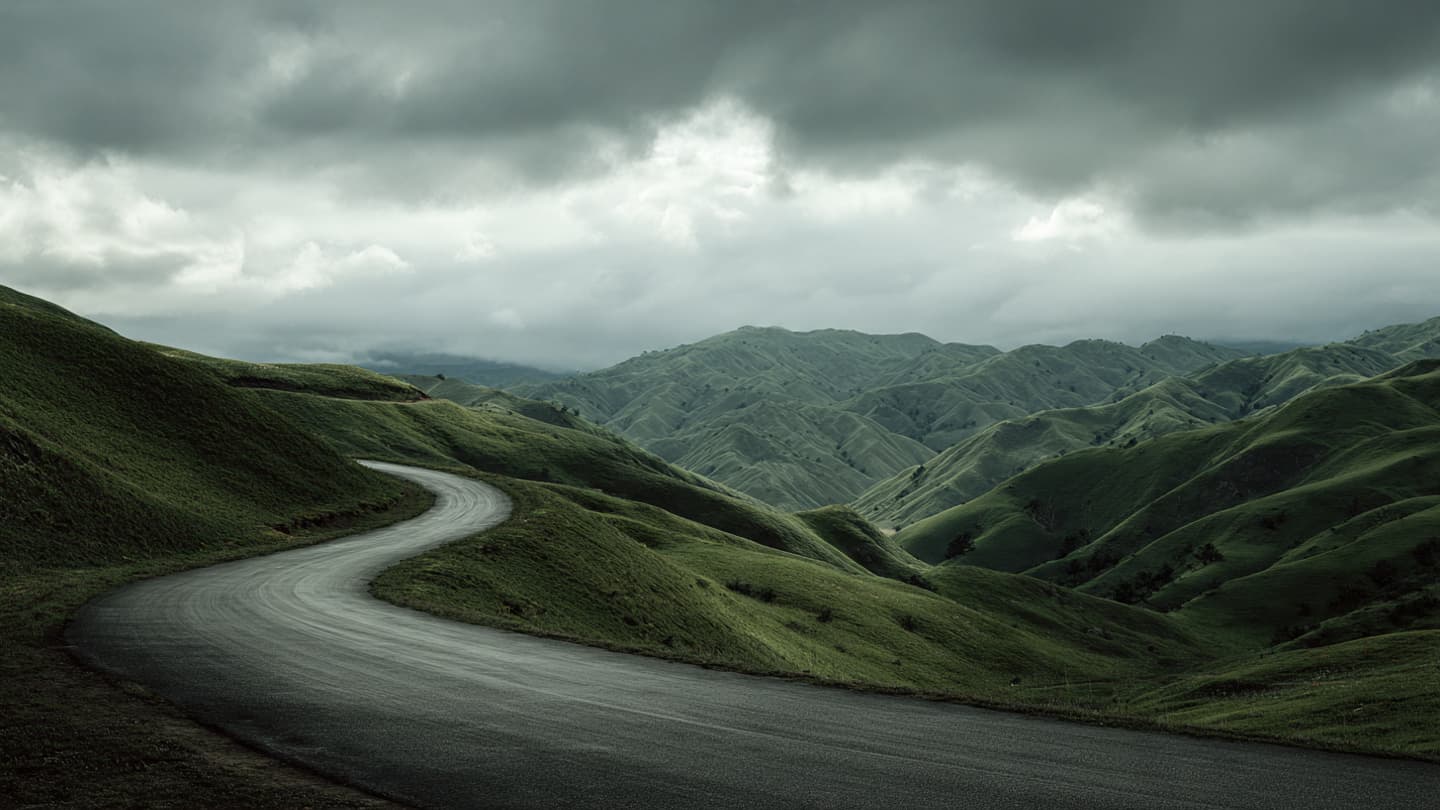Between the Rolling Hill and the Hard Impact: The Sudden Silence of the Road