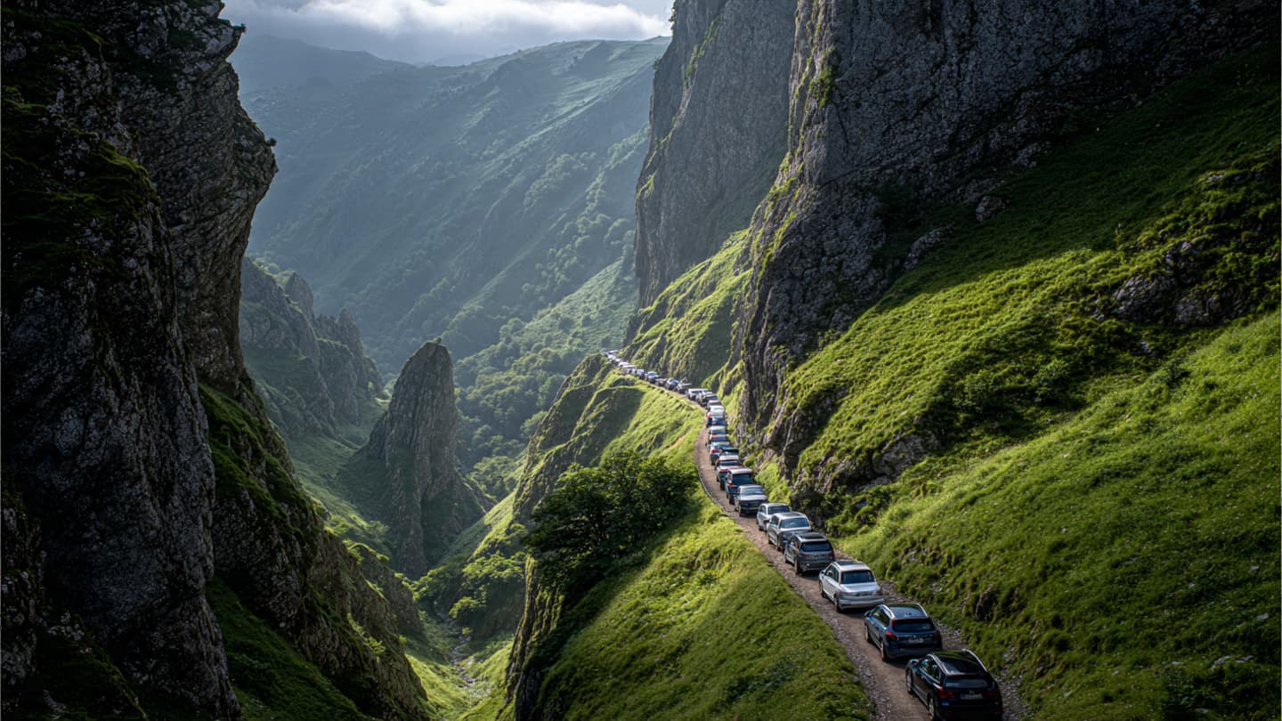 When the Road Pauses, the Landscape Finds Its Voice