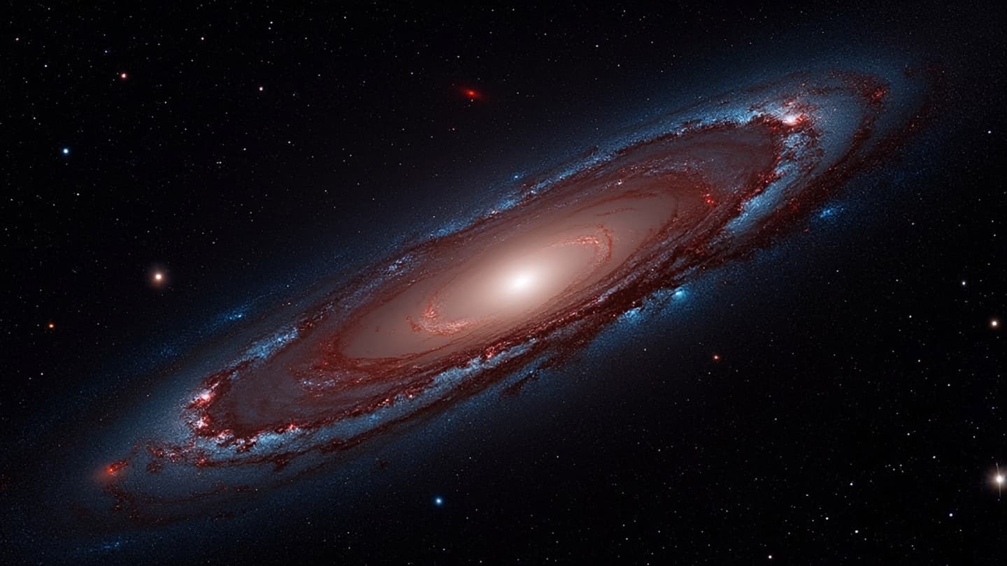 A “Red Monster” Galaxy Challenges What We Thought We Knew About Beginnings