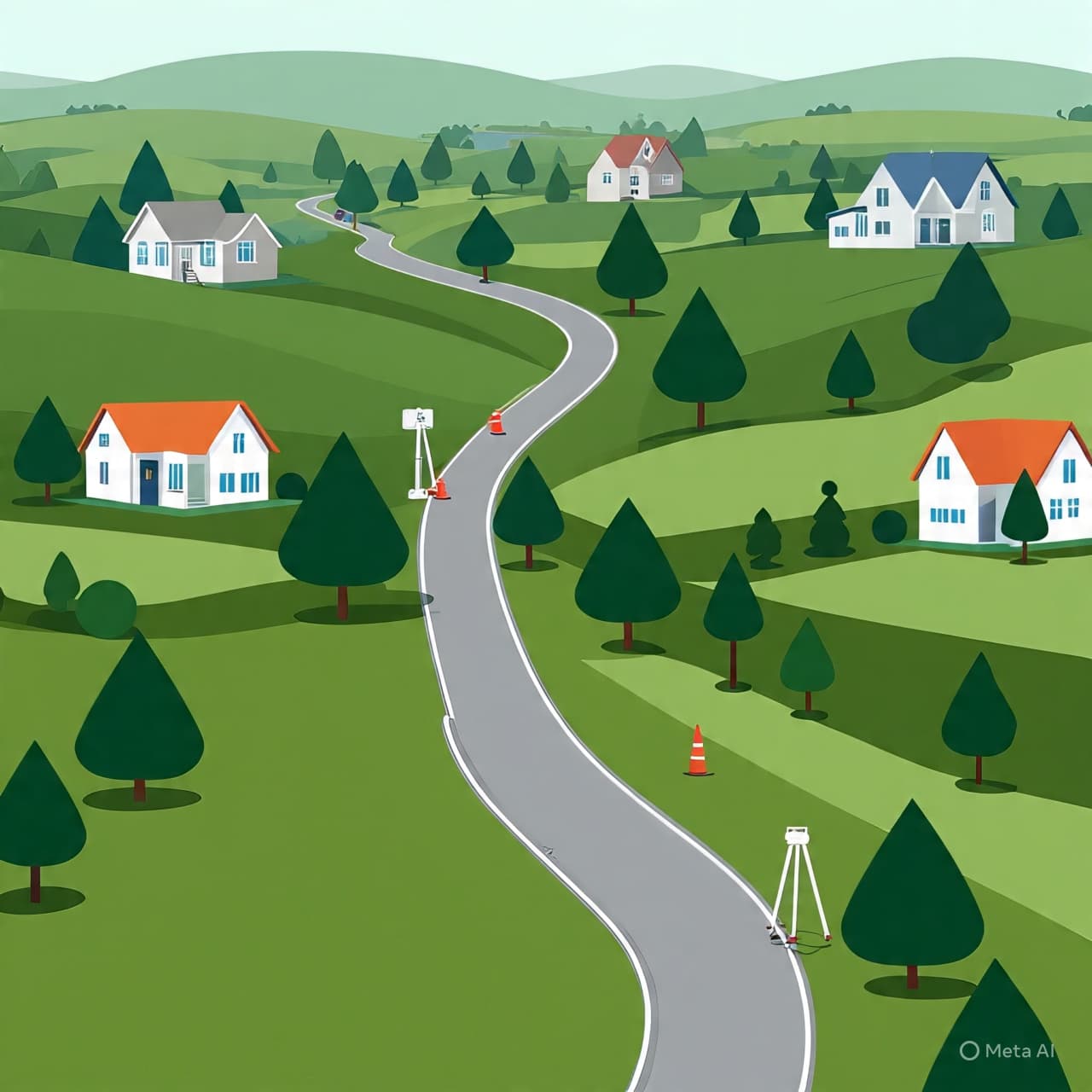 A Road Drawn Across the Hills, Lives Along Its Edge: The Quiet Reach of a New Line