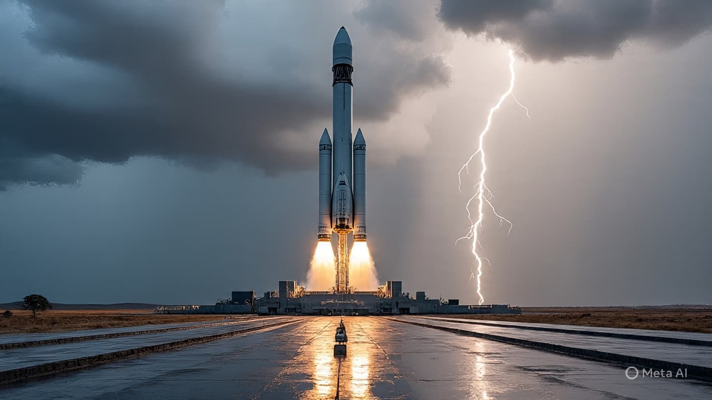 Quand le ciel dit d'attendre, même les fusées les plus puissantes doivent écouter