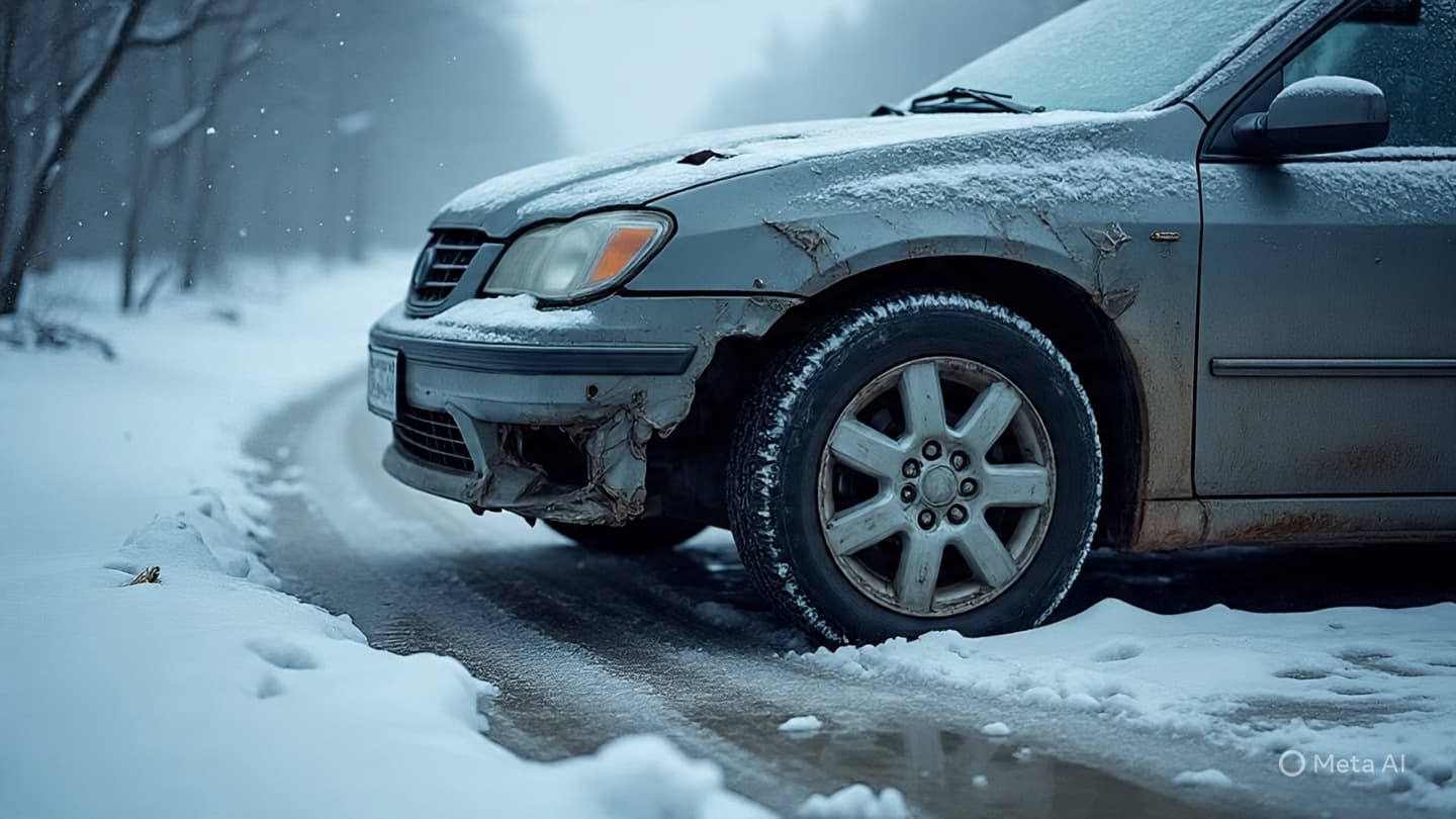 In the Blink of Motion, When Distance Disappears Between Vehicles