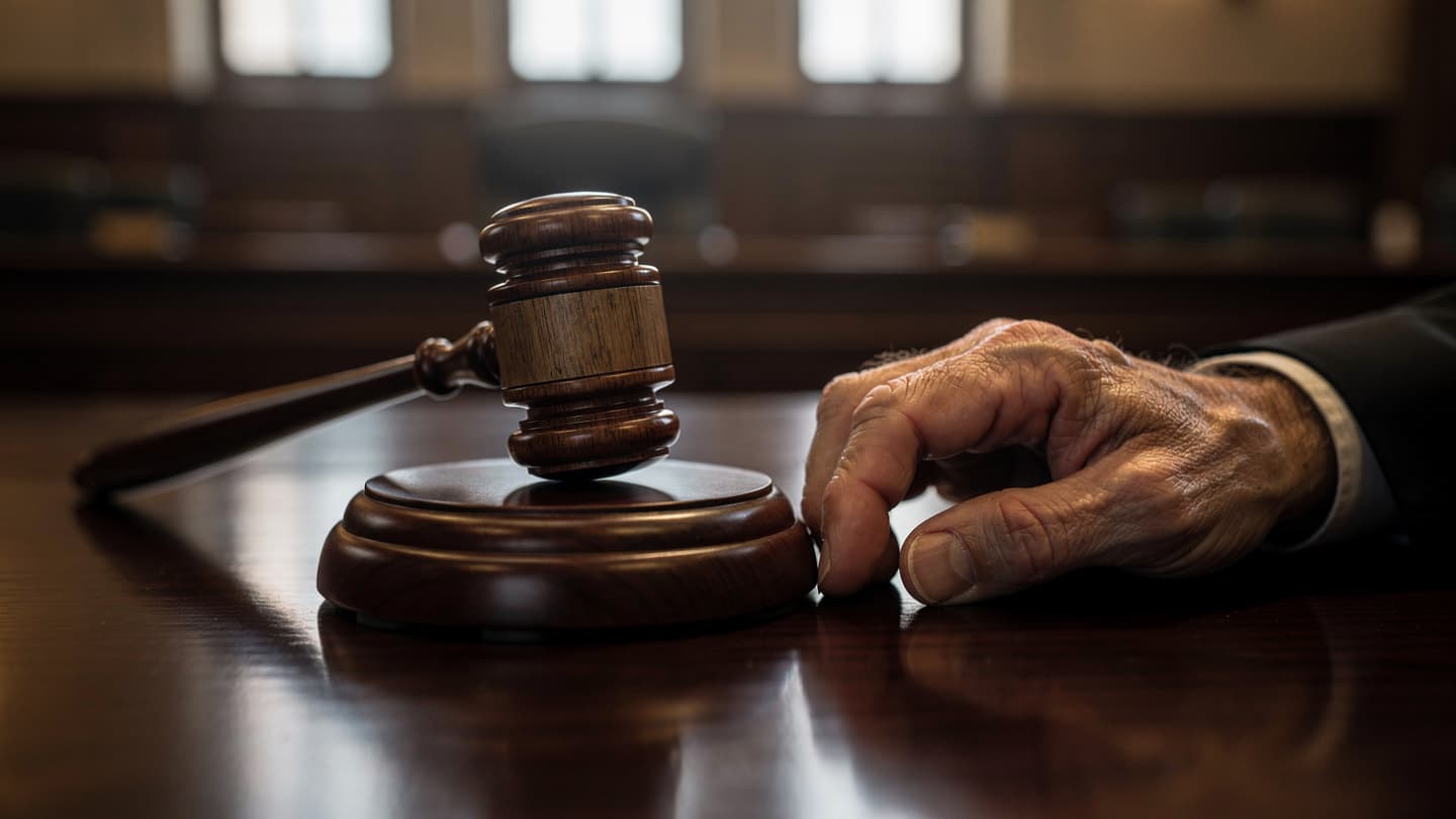 Beneath the Gavel’s Softened Strike, The Weight of a Judge’s Earnest Final Request