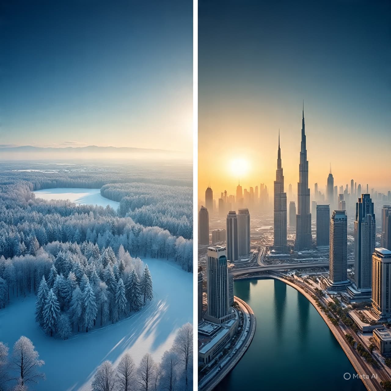 When the Sands and the Snow Meet: A Reflection on a Growing Bridge