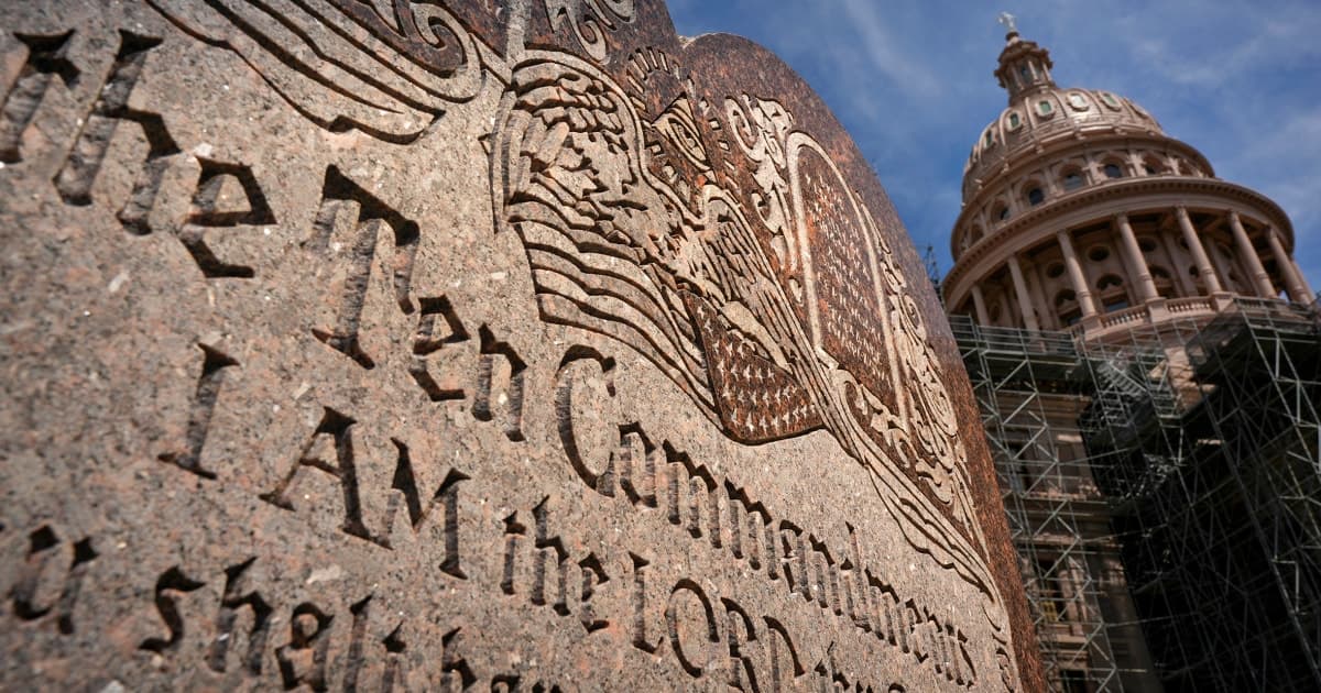 Texas to Defend Law Requiring Ten Commandments Display in Classrooms