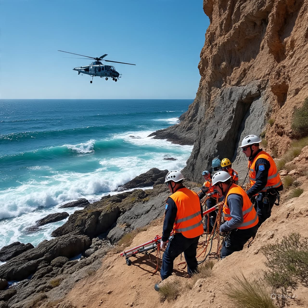 Wind, Stone, and Silence: A Cliffside Accident Leaves One Dead, Another Fighting for Life