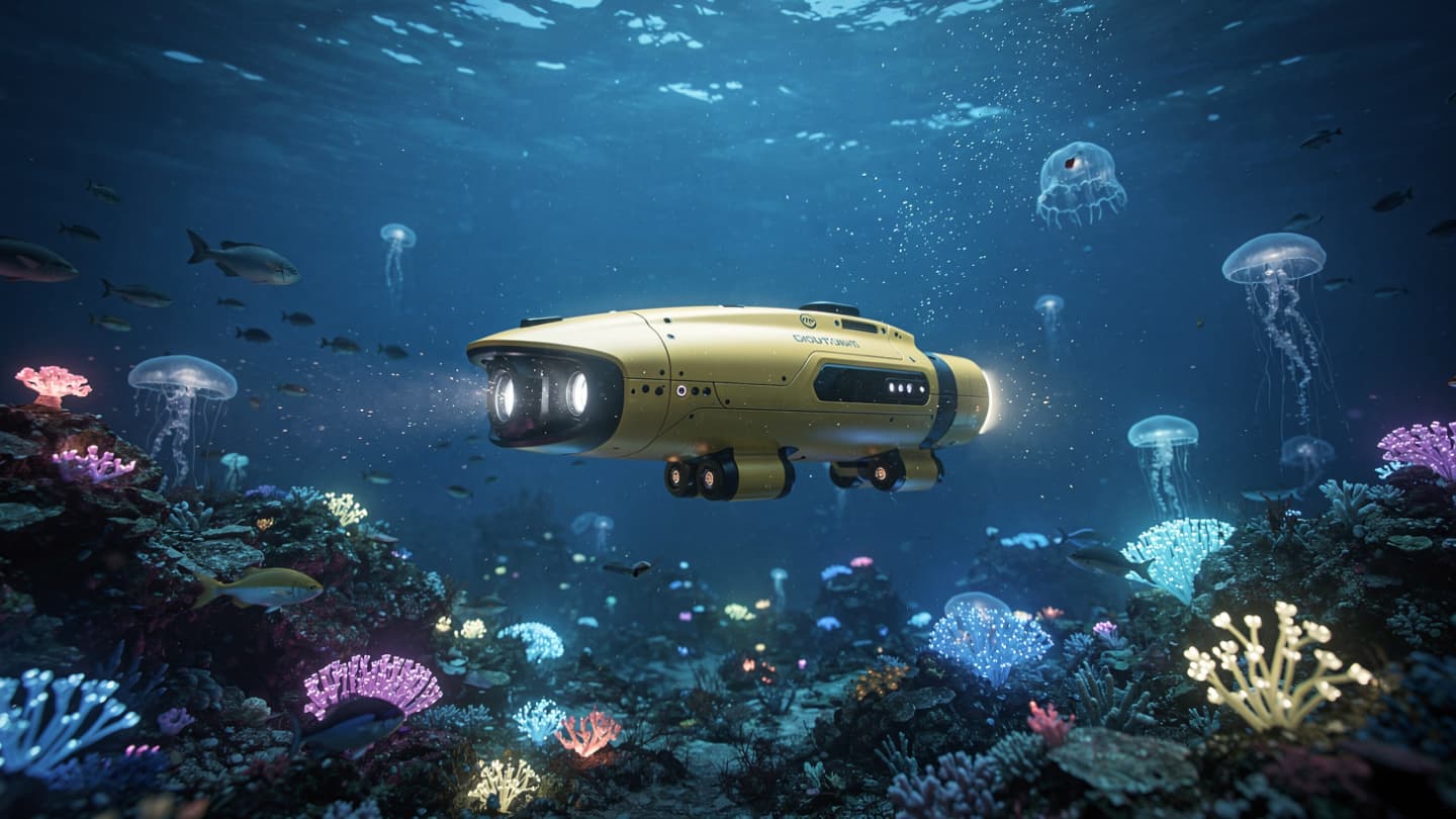 The Silicon Pulse of the Deep: A Silent Journey Through the Uncharted Cerulean Shadows