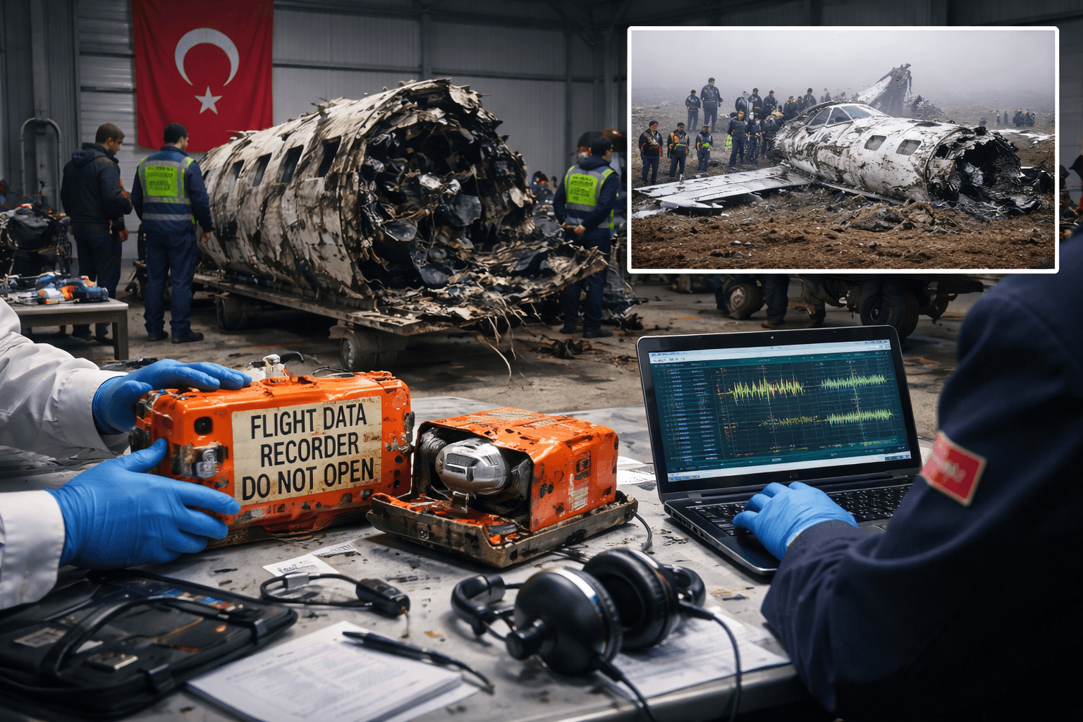 Turkey Unseals Black Box Findings on Haddad Plane Crash Near Ankara in December 2025