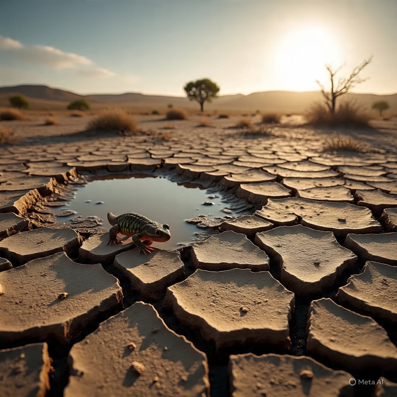 When Rivers Fade, Nature Writes Its Own Survival Story