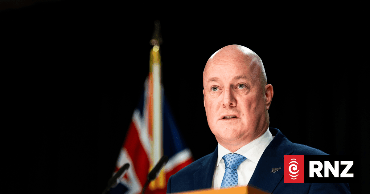 Prime Minister Christopher Luxon Announces Election-Year Cabinet Reshuffle