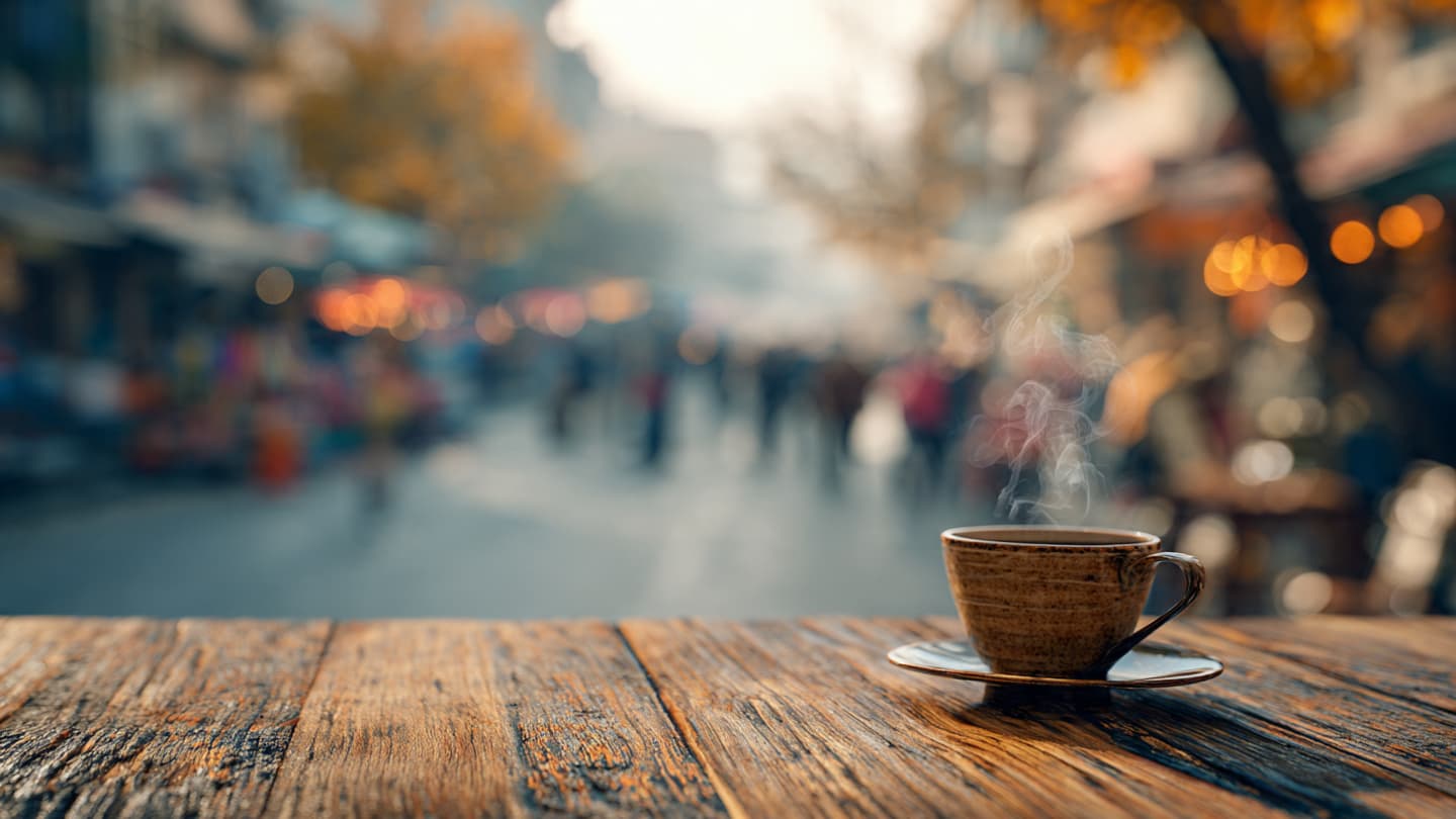 Between The Steam Of The Morning Brew And The Hard Reality Of The Concrete Floor