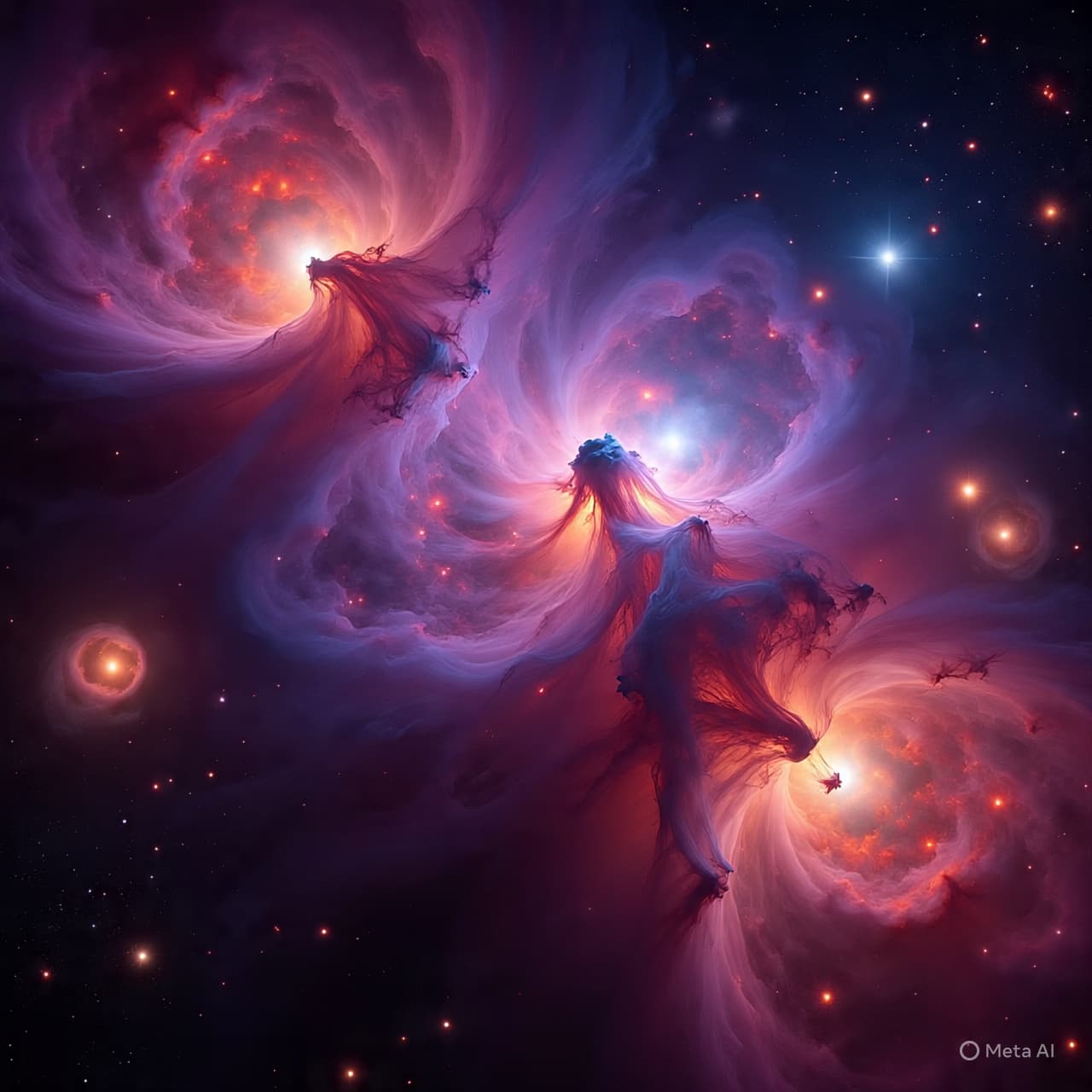 When the Cosmos Turns Toward Bloom: Quiet Nurseries Beneath a Distant Spring