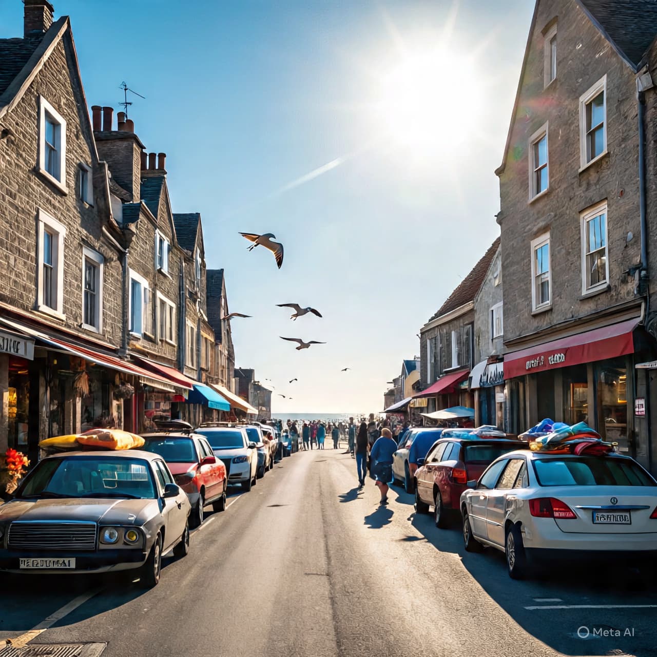 On the Edge of the Tides: When a Road Collision Shakes a Seaside Street