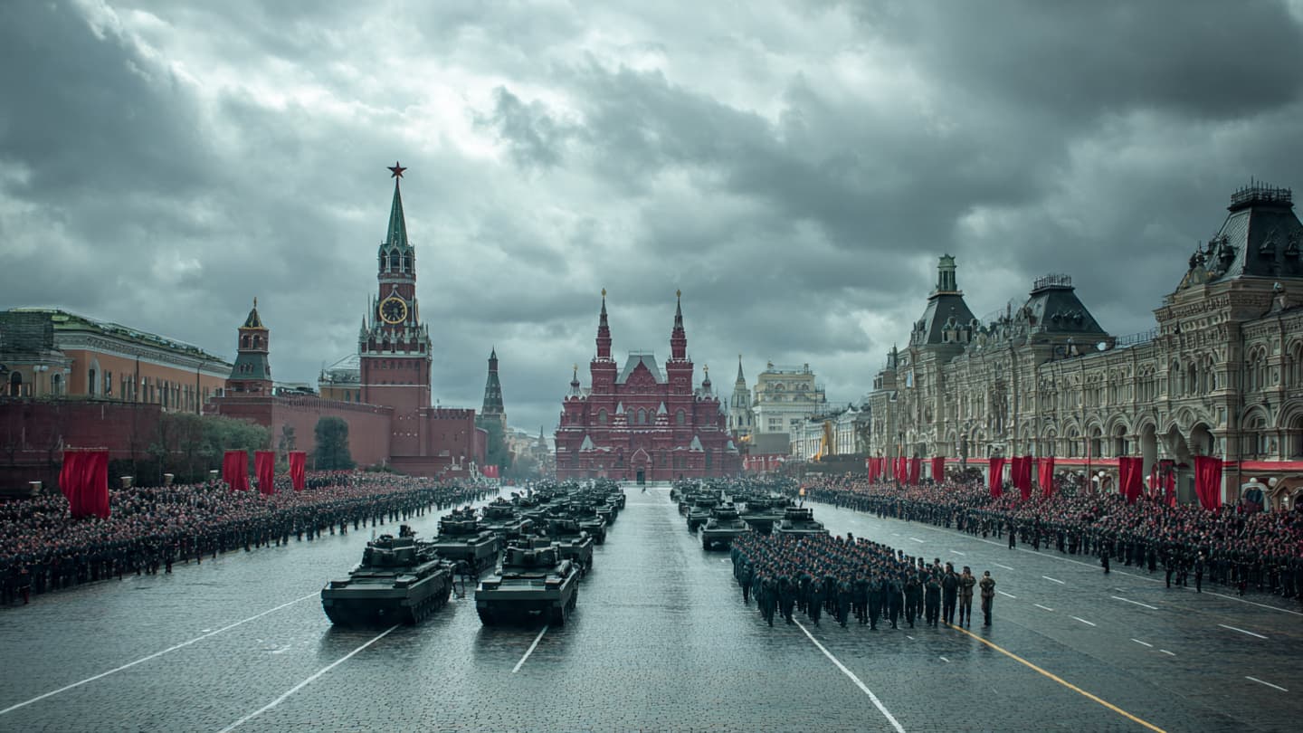 Russia’s Parade Moved Forward, but Some Weapons Stayed Behind