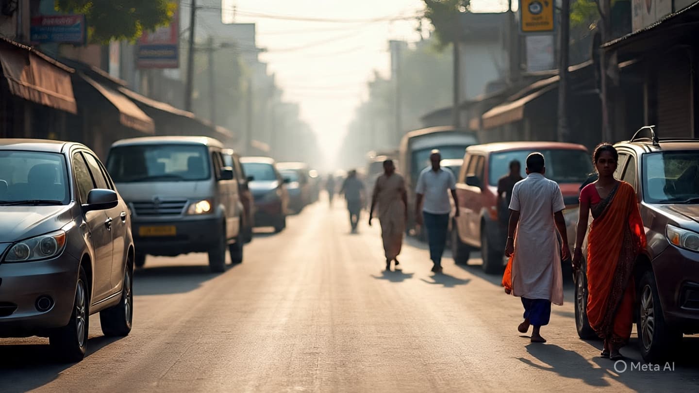 Beneath the Scorching Sky: A Reflection on Climate and Everyday Survival