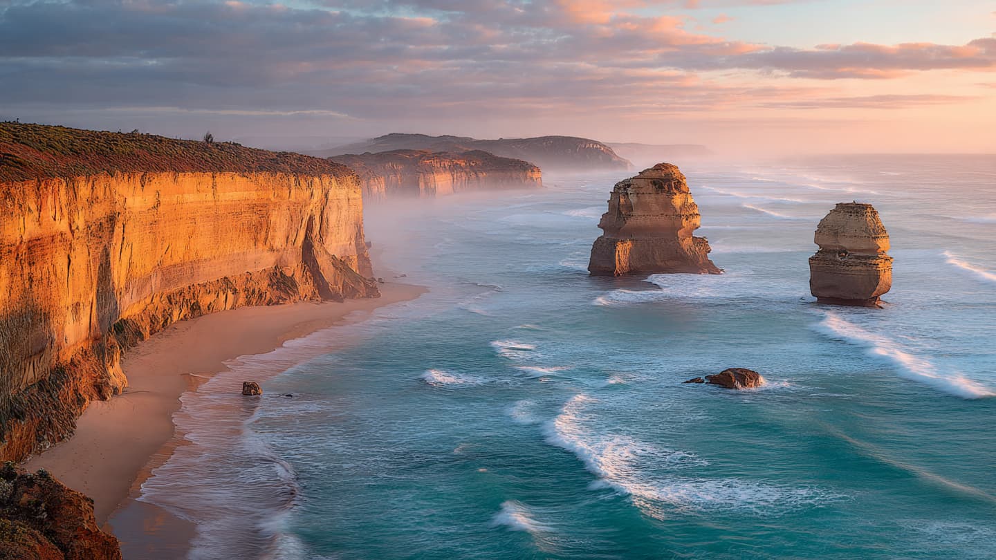 When the Twelve Apostles Whisper to the Sea, Ancient Stones Tell Tales of Timeless Tides