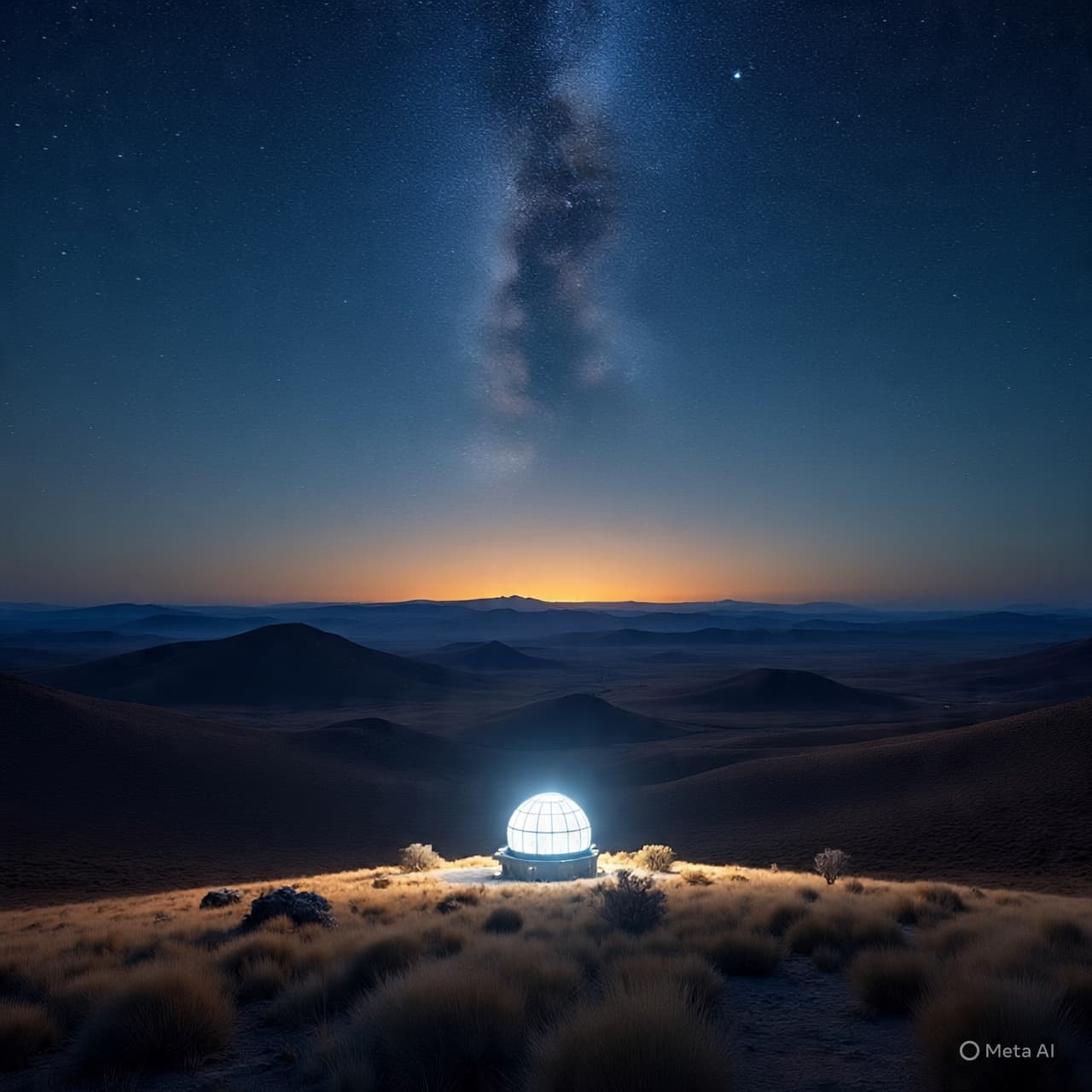 In the Stillness of the Great Array: A Narrative of Discovery Within the Infinite Blue