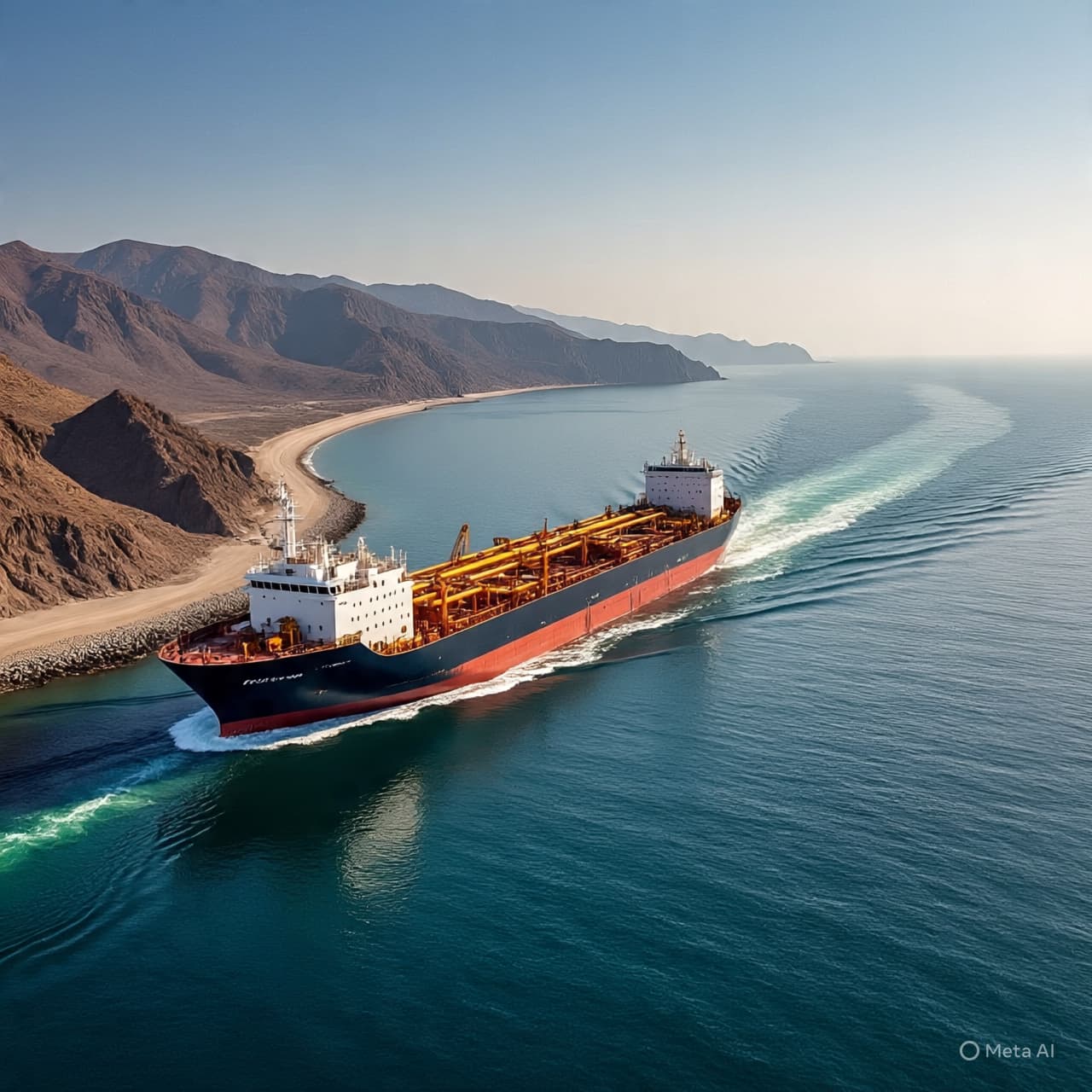 A Flicker on the Maritime Screen: Reflections on a Tanker’s Silent Transit Through Hormuz