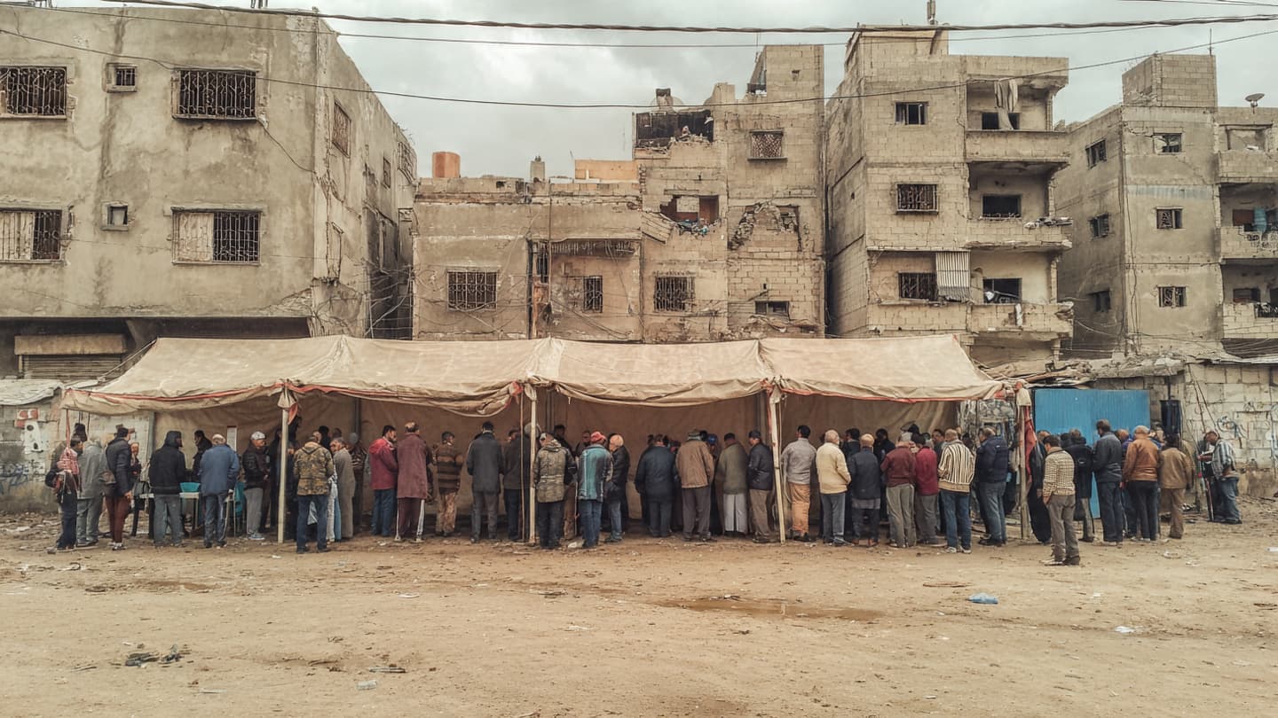 Between Rubble and Ballots: In Deir el-Balah, Hope Stands in Line to Vote