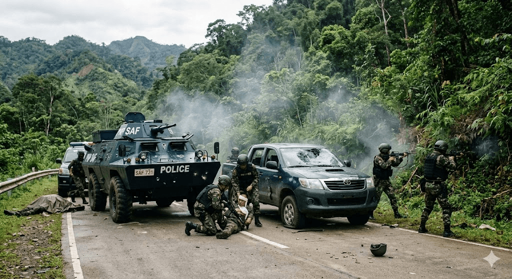 Tragedy in Lanao del Sur: PNP-SAF Member Killed, Four Cops Wounded in Deadly Ambush