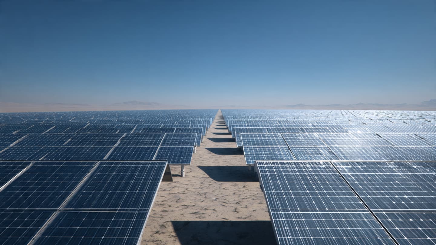 Where the Desert Meets the Infinite Glow: A Solar Odyssey