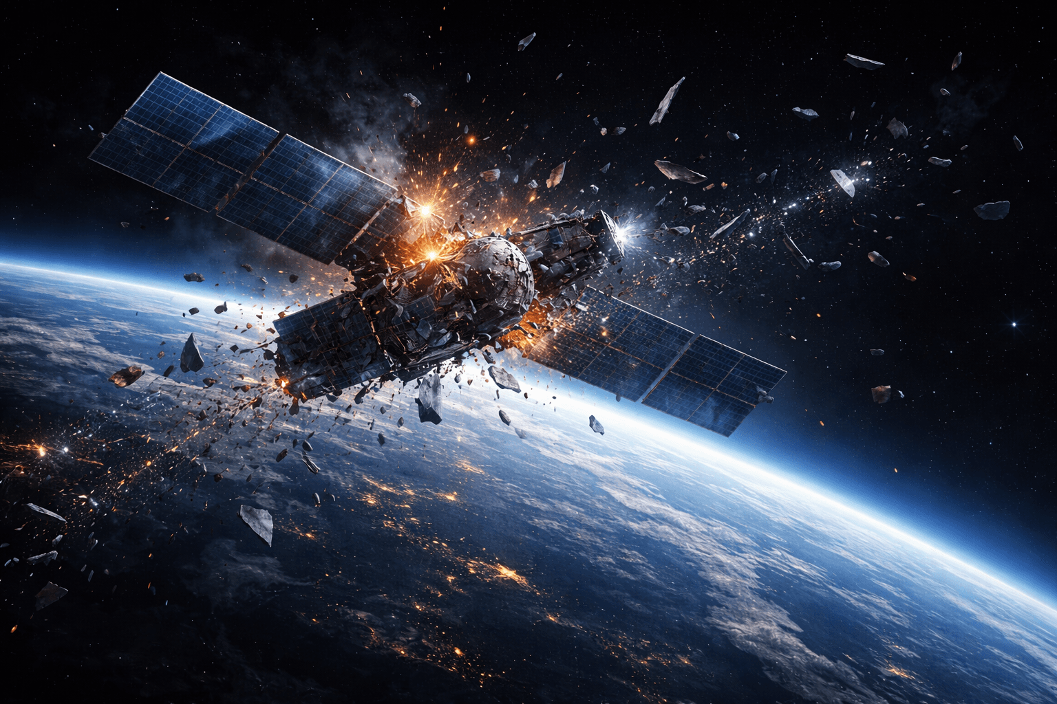 SpaceX Confirms Anomaly as Satellite Shatters in Orbit