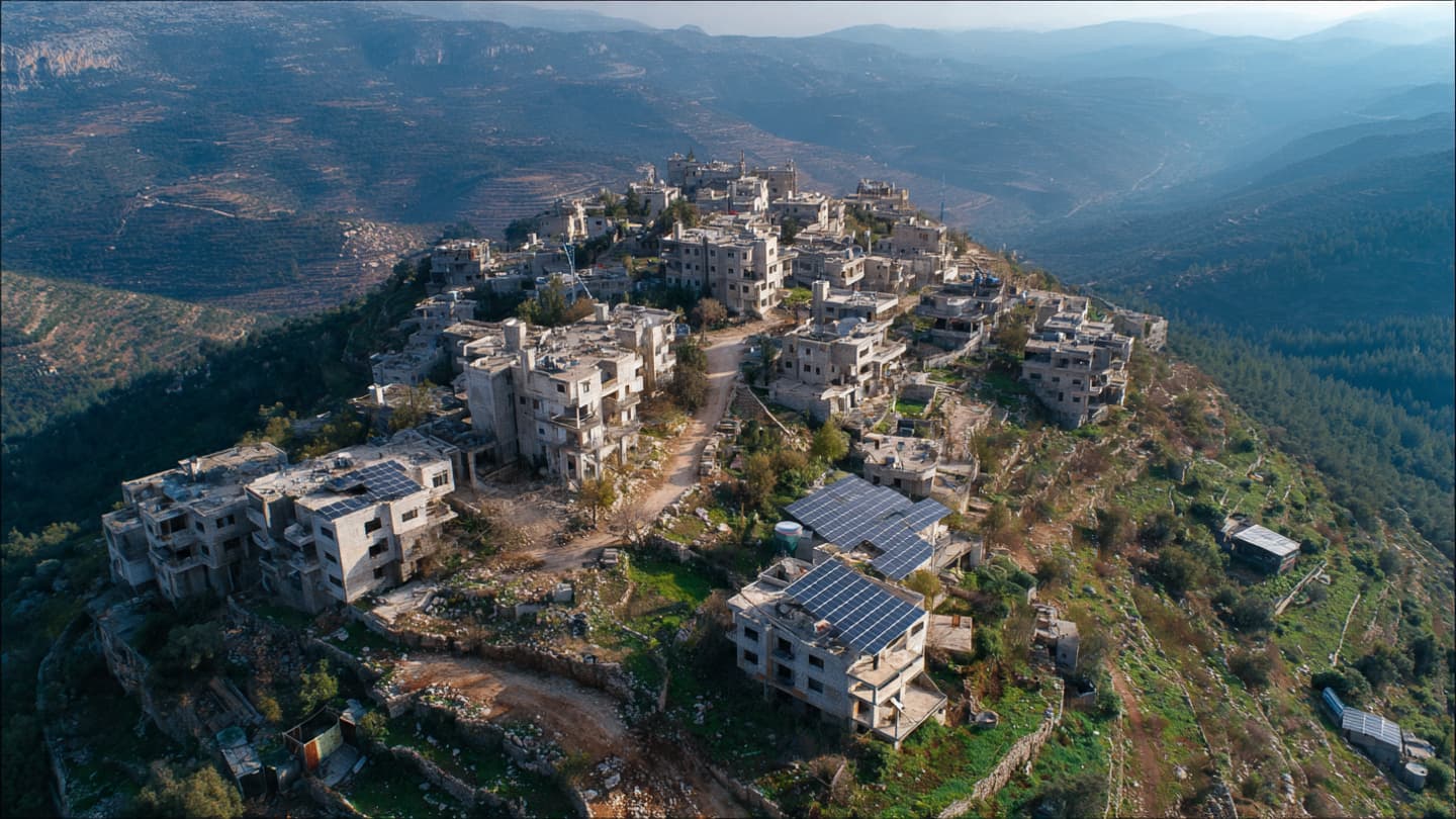 Between Crosses and Cables: A Christian Village Faces Another Day of Damage