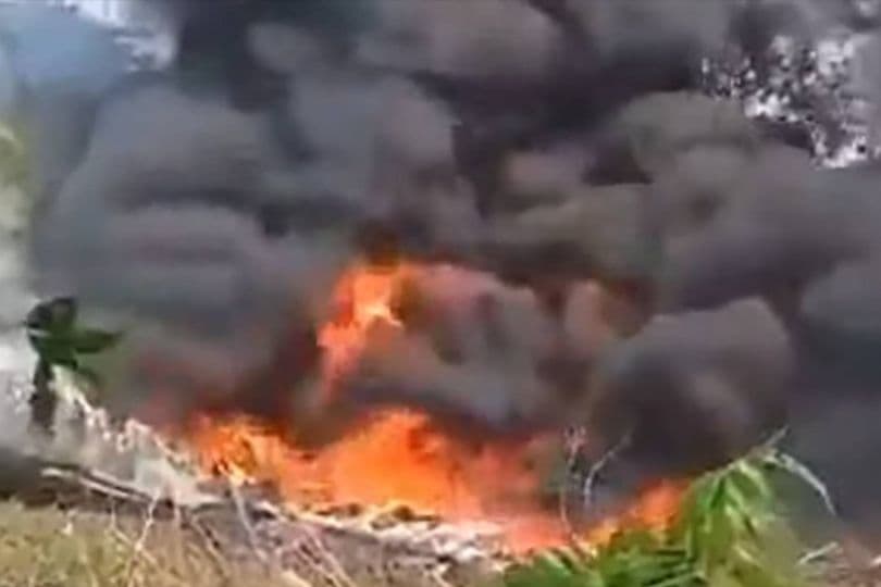 Colombian Military Hercules Plane Crashes Shortly After Takeoff, Casualties Reported