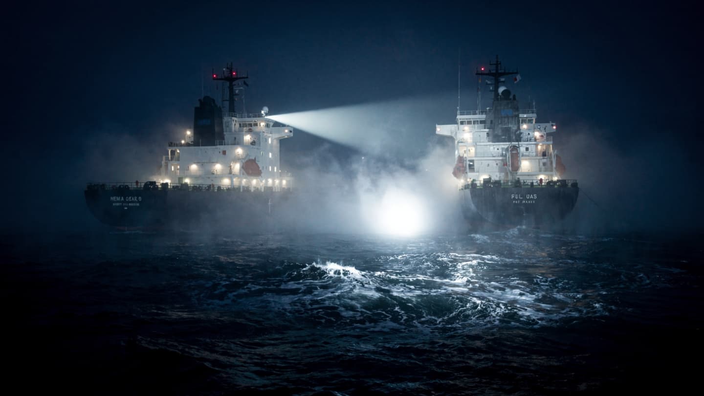 A Silent Encounter Upon the Black Swell Where the Law Met the Shadow