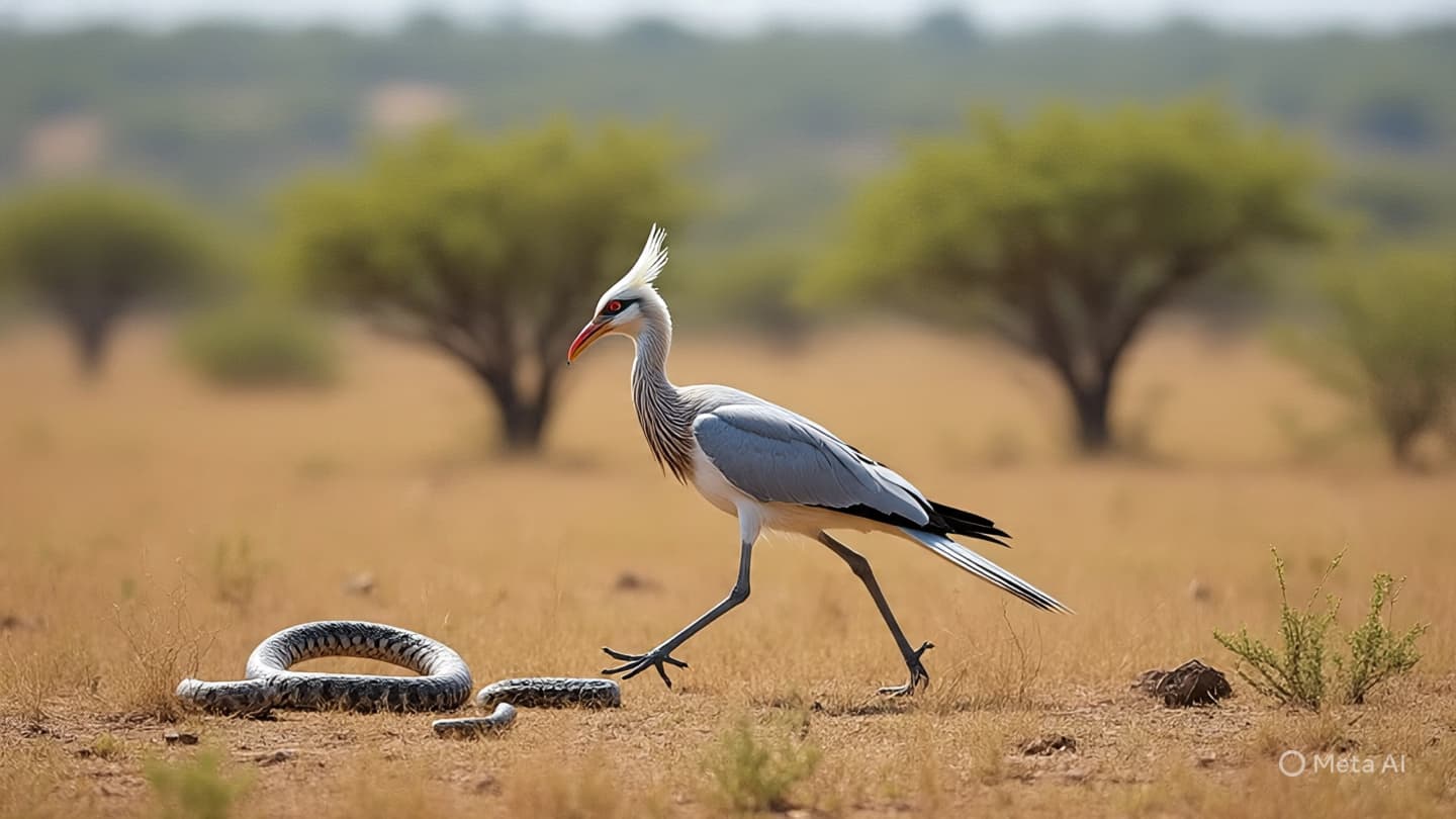 How a long-legged hunter turns the desert into a silent battleground