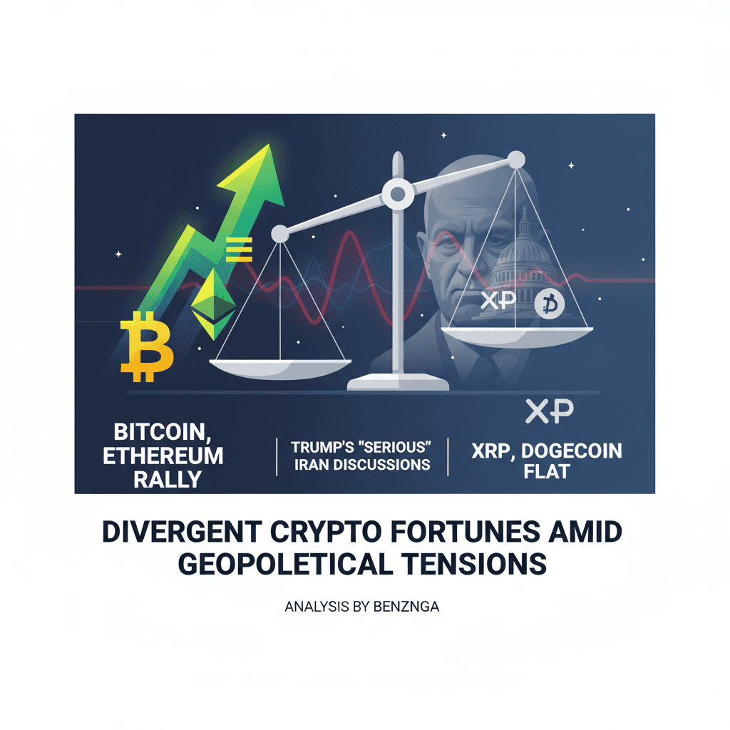 Geopolitical Tremors: Bitcoin's Quiet Ascent Amidst Digital Divergence