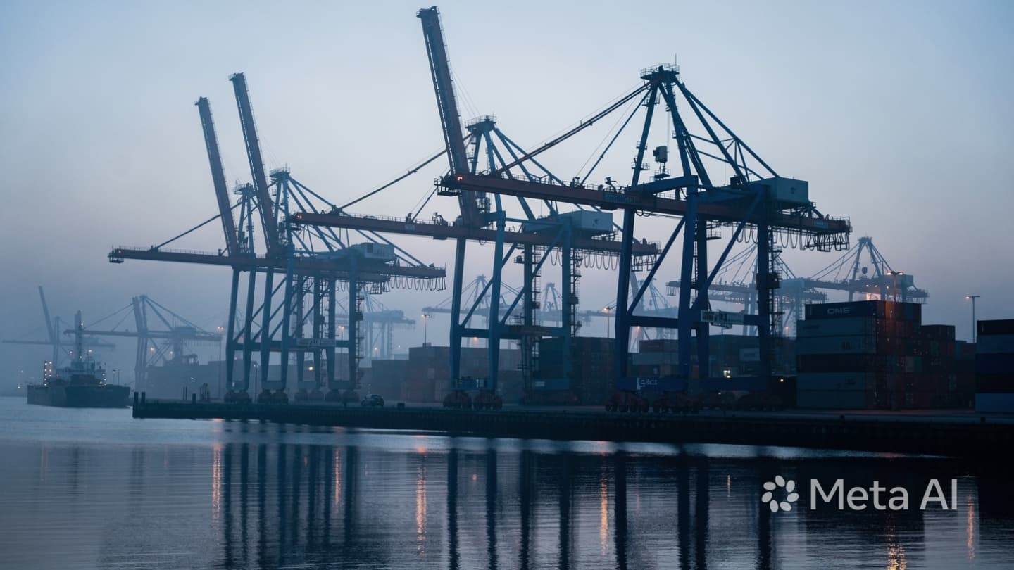Where Industry Breathes In Shadows: A Contemplative Look At The Portside Containment