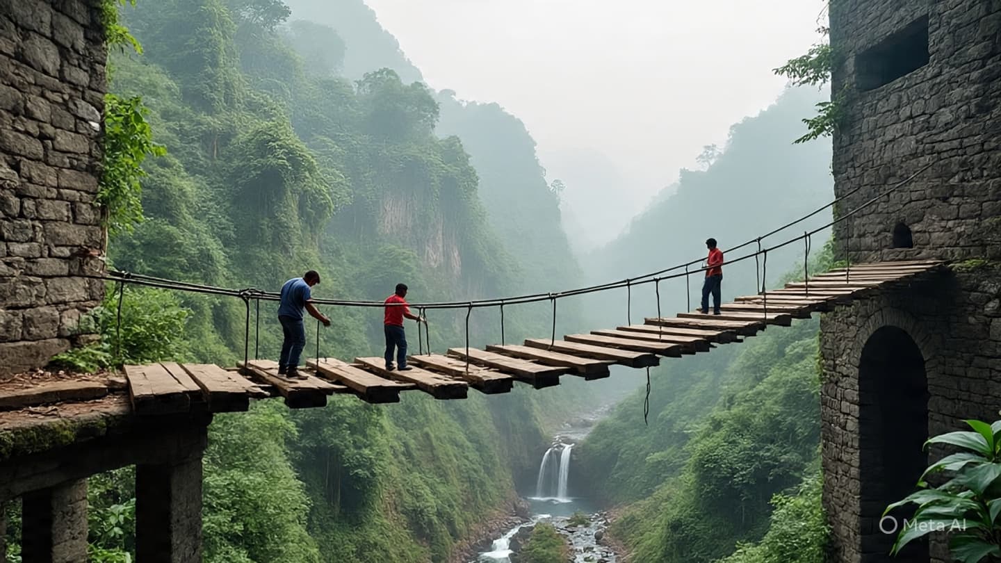 When the Bridge Falls Silent: A Narrative of the Quiet Burden of the Road