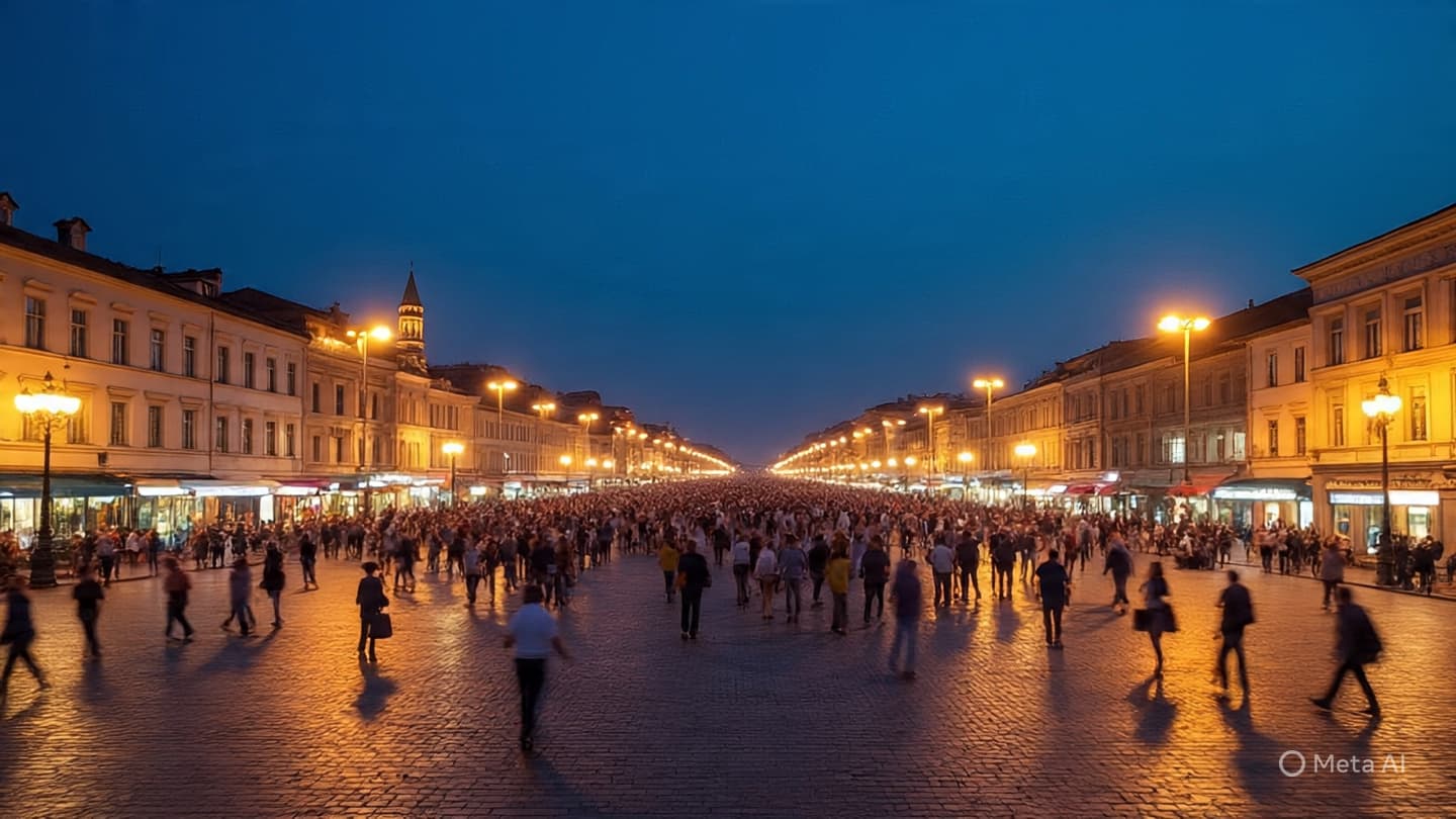 The Silent Pulse of the People: Observing the Tapestry of a Growing Life