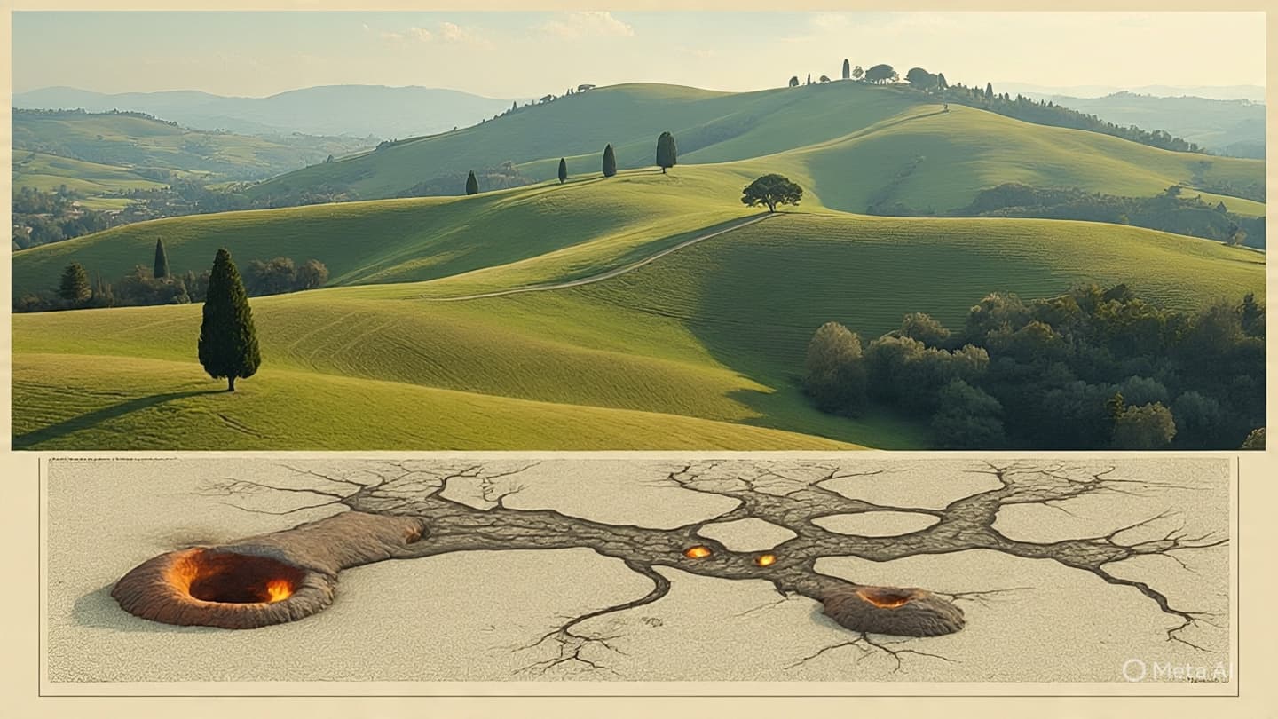 Beneath Quiet Hills, What Hidden Fires Shape Tuscany’s Story