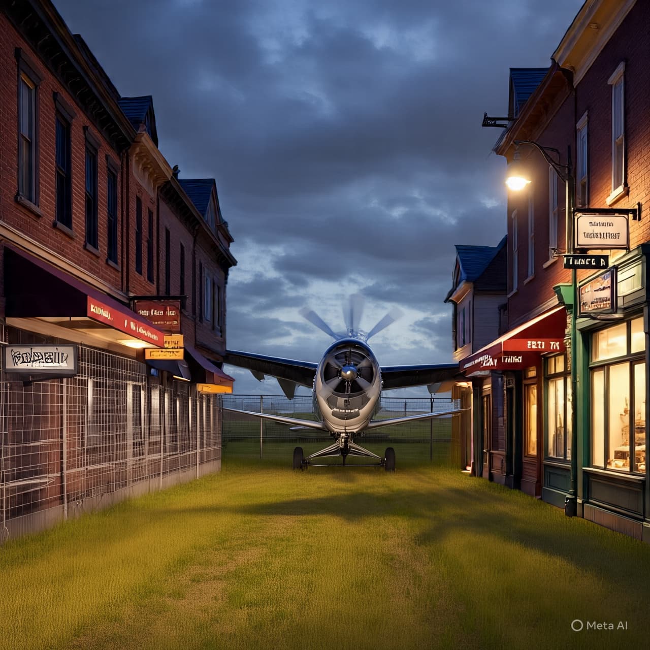 Where Sky Meets Wire: A Quiet Descent at the Edge of Christchurch Fields