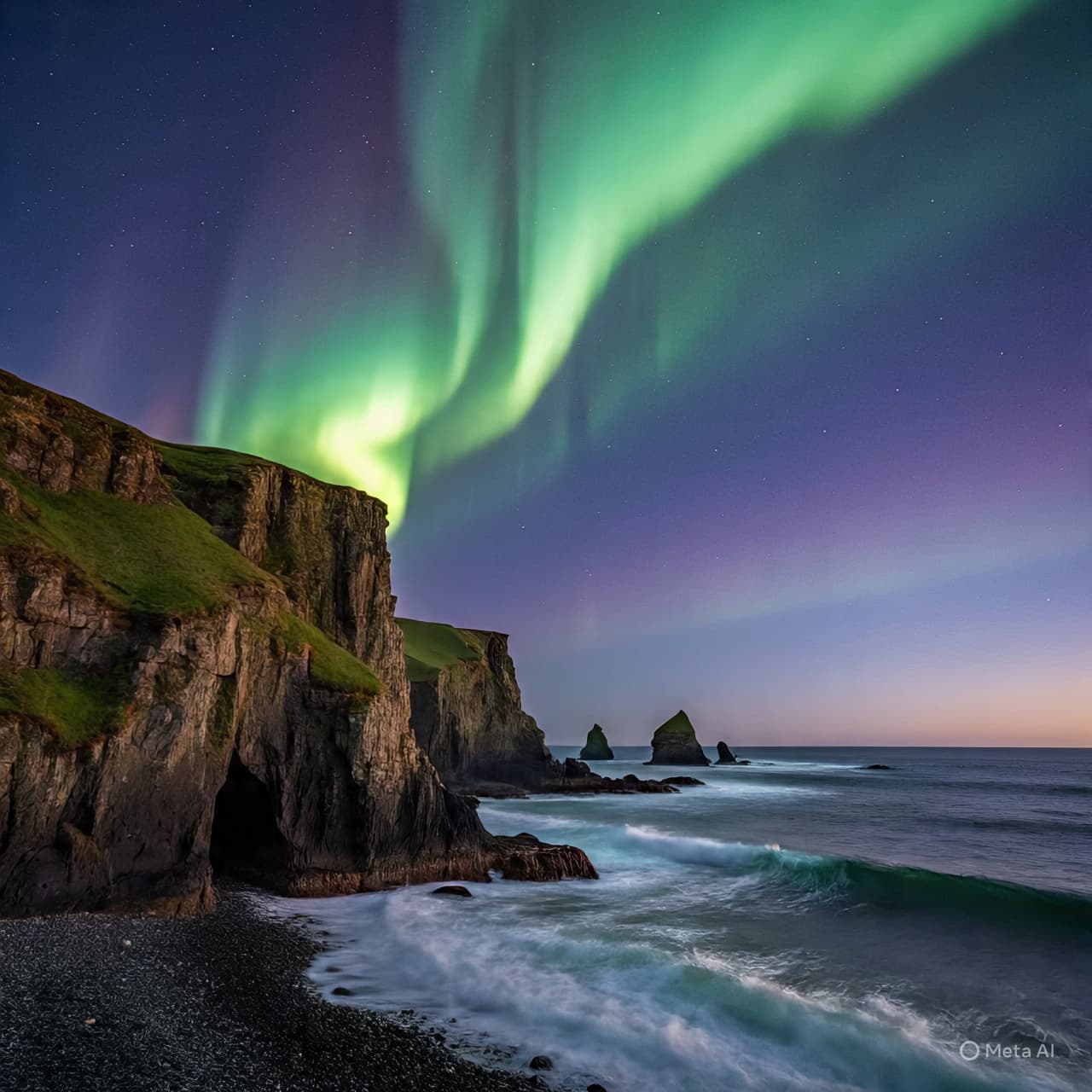 Looking Up as Colour Passed Quietly By