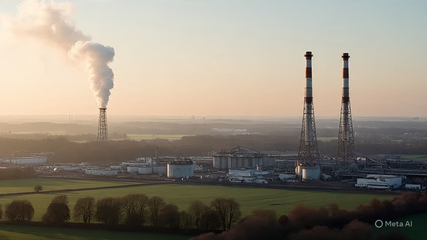 Beneath the Plume of the Rhine: The Day the Industry Breathed a Shuddering Breath